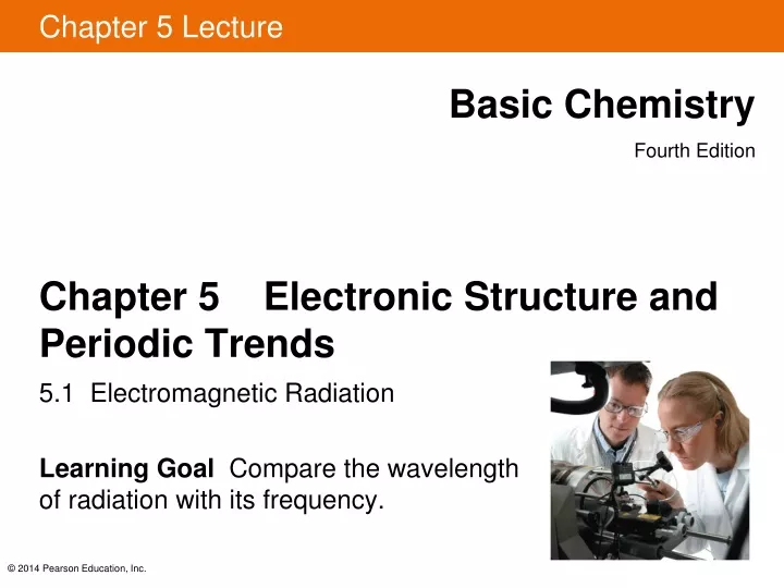 chapter 5 electronic structure and periodic trends