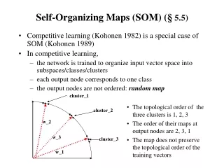 Self-Organizing Maps (SOM) ( §  5.5)