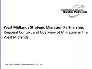 West Midlands Strategic Migration Partnership: