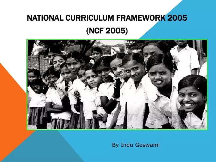 national curriculum framework 2005 ncf 2005
