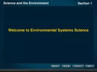 Welcome to Environmental Systems Science