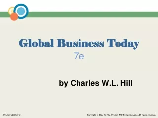 Global Business Today 7e