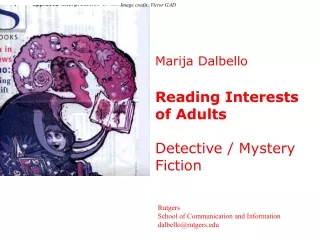 Marija Dalbello Reading Interests of Adults  Detective / Mystery Fiction