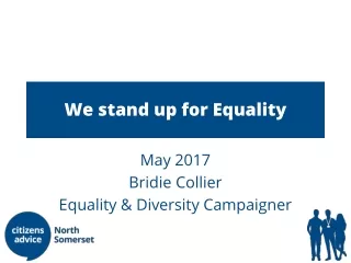 We stand up for Equality
