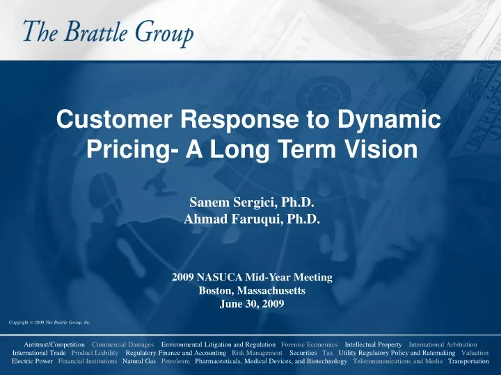 customer response to dynamic pricing a long term