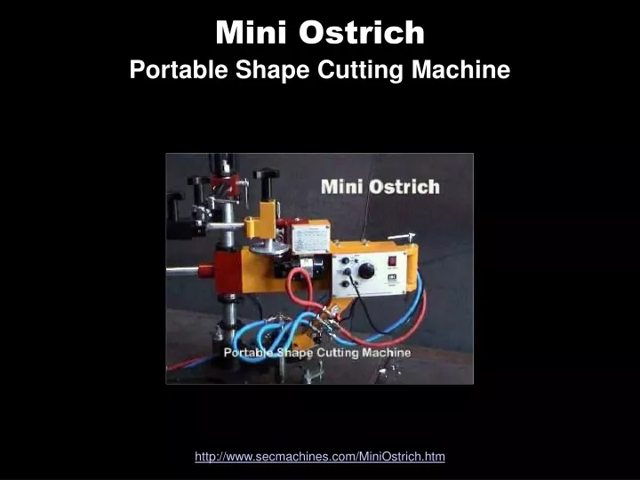 mini ostrich portable shape cutting machine