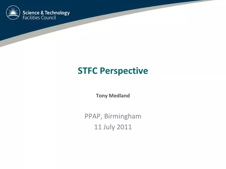 stfc perspective