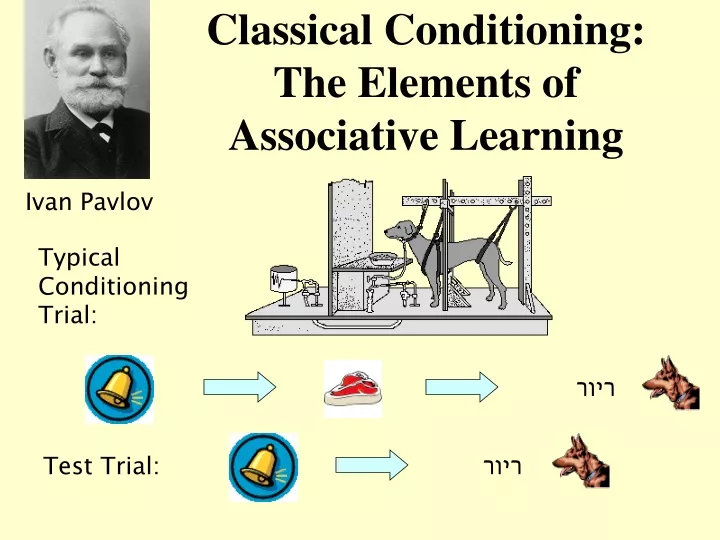 classical conditioning the elements of associative learning