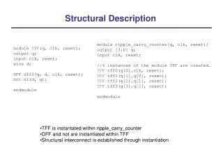 Structural Description