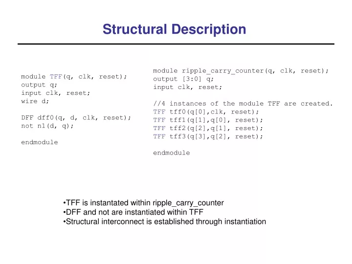 structural description