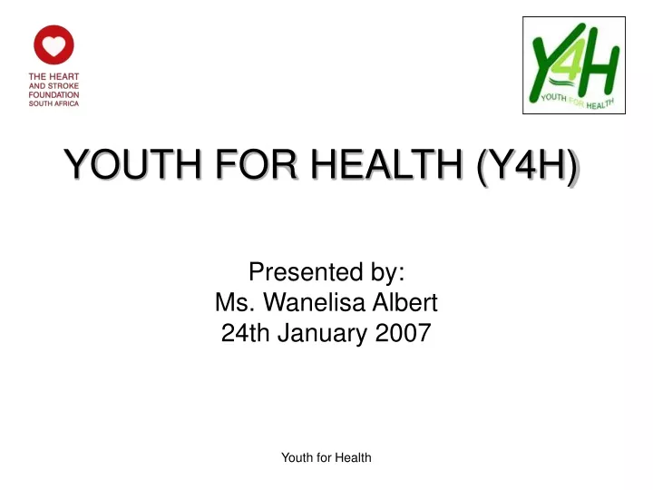 youth for health y4h