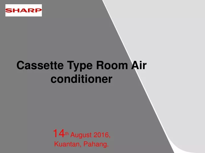 cassette type room air conditioner 14 th august 2016 kuantan pahang