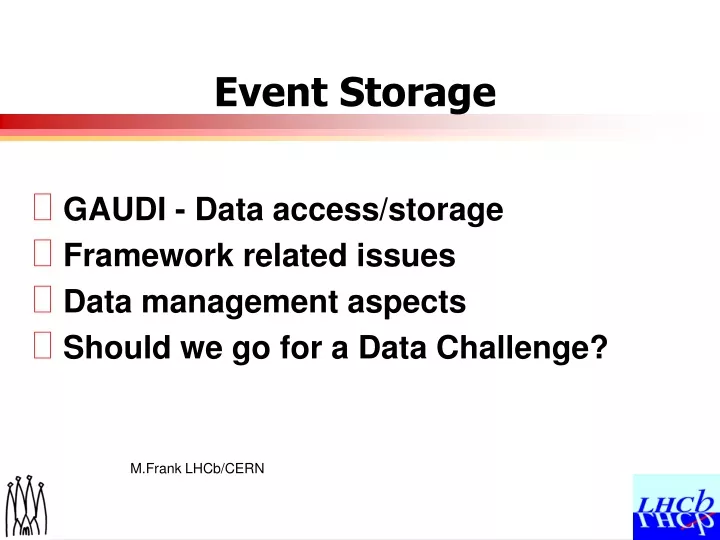 event storage
