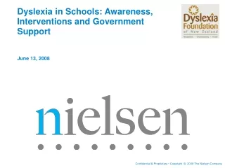 Dyslexia in Schools: Awareness, Interventions and Government Support
