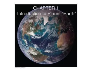 CHAPTER 1    Introduction to Planet “Earth”