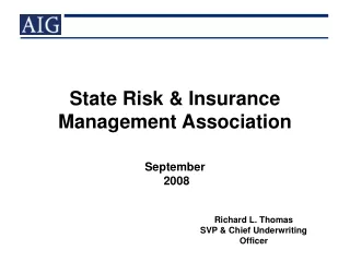 State Risk &amp; Insurance Management Association