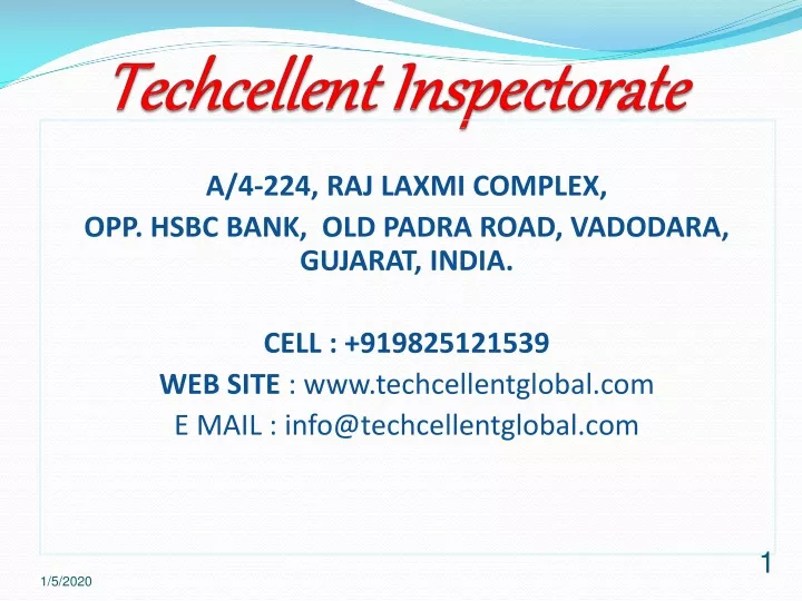 techcellent inspectorate