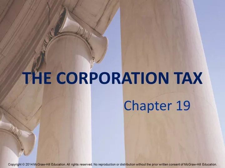 the corporation tax