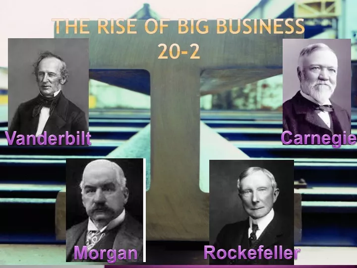 the rise of big business 20 2