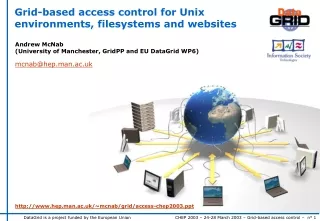 Grid-based access control for Unix environments, filesystems and websites