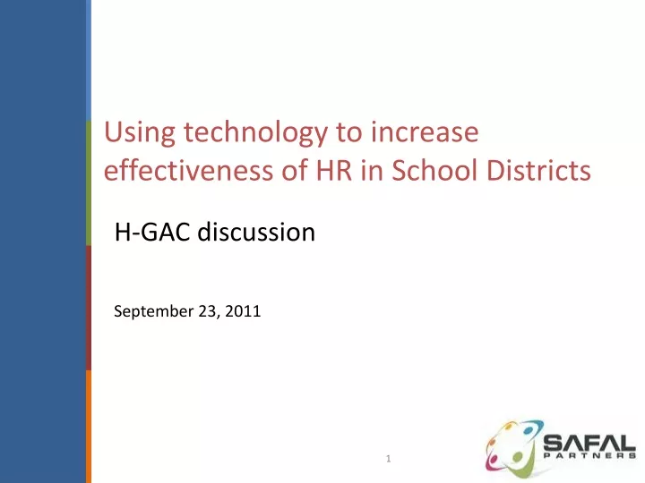 using technology to increase effectiveness of hr in school districts