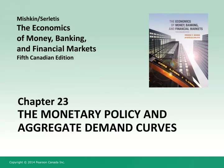 the monetary policy and aggregate demand curves