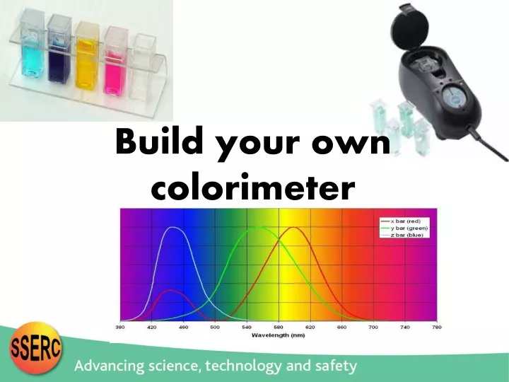 build your own colorimeter