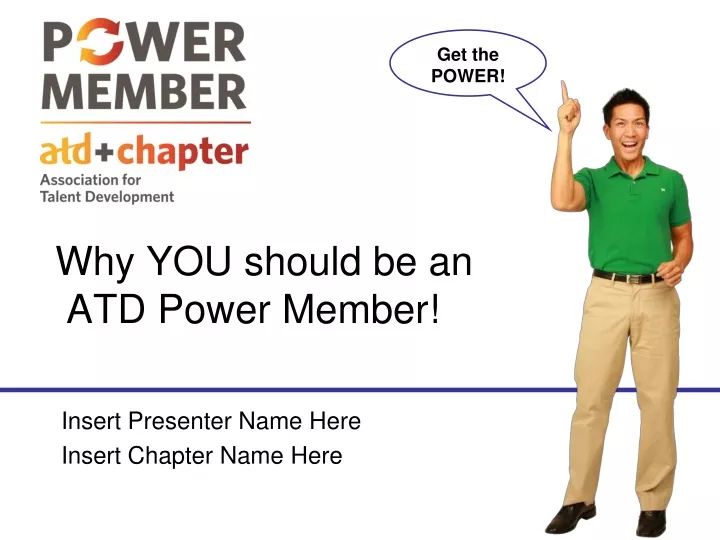 why you should be an atd power member