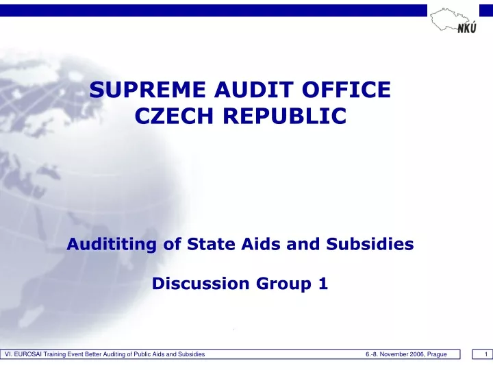 supreme audit office czech republic audit iting