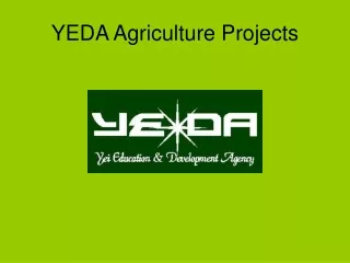 YEDA Agriculture Projects