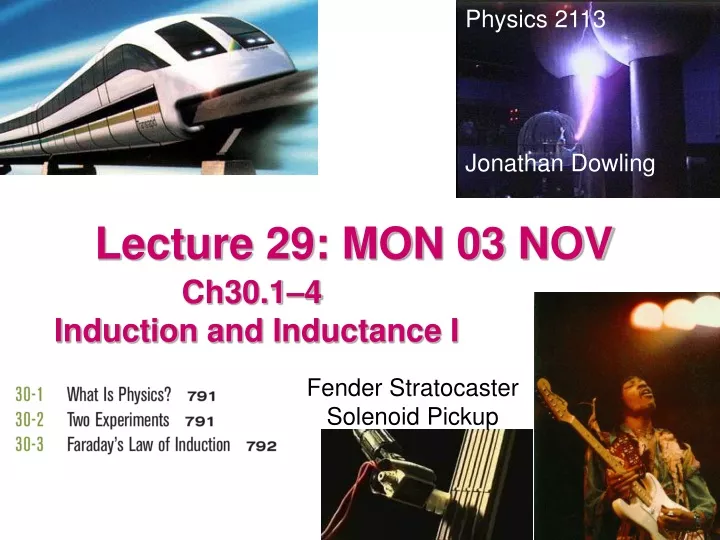 lecture 29 mon 03 nov