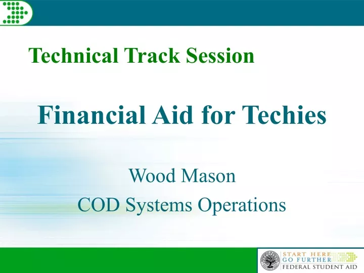 financial aid for techies