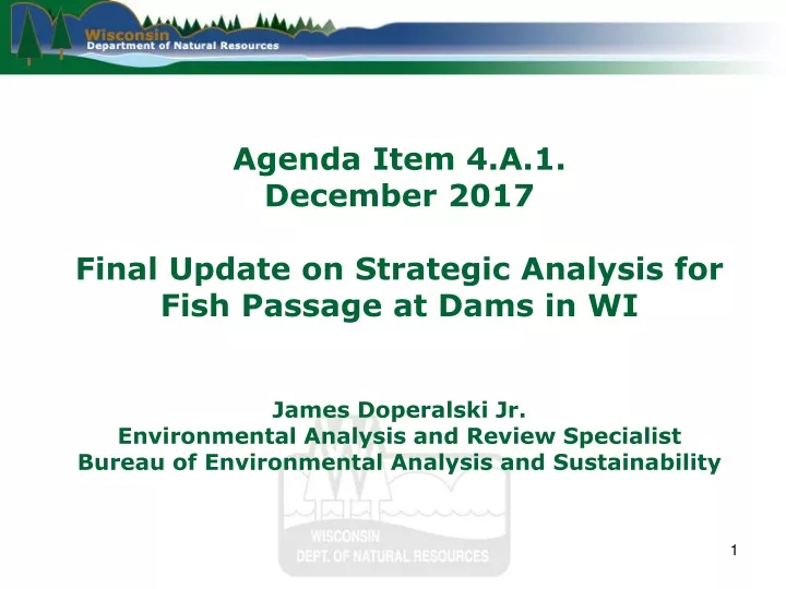 agenda item 4 a 1 december 2017 final update