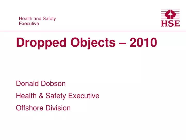dropped objects 2010