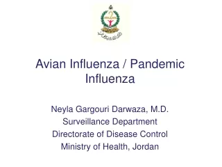 Avian Influenza / Pandemic Influenza