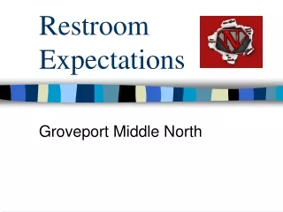 Restroom Expectations
