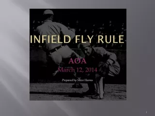 Infield fly rule