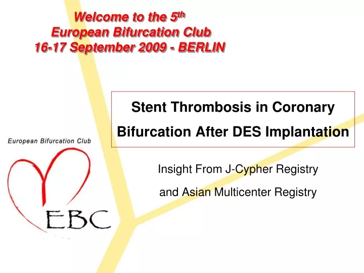 welcome to the 5 th european bifurcation club 16 17 september 2009 berlin