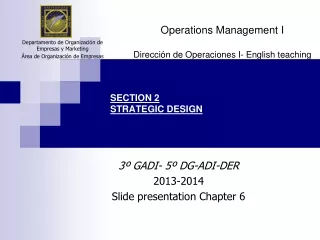 SECTION 2 STRATEGIC DESIGN