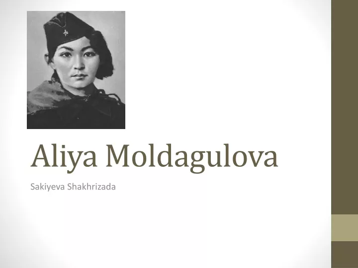 aliya moldagulova