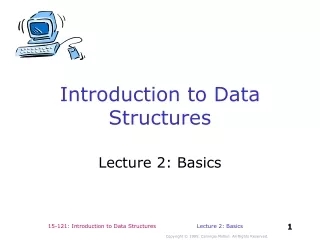 Introduction to Data Structures