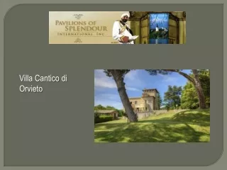 Villa  Cantico  di  Orvieto