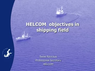 HELCOM  objectives in shipping field