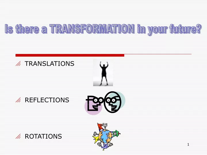 is there a transformation in your future