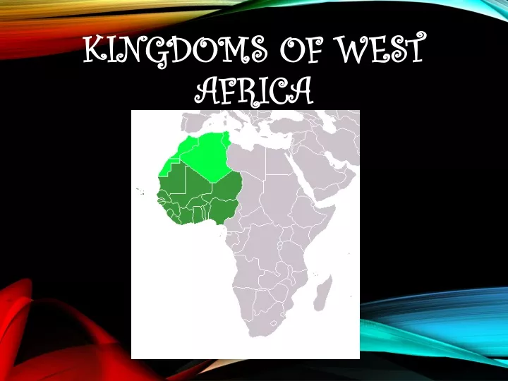 kingdoms of west africa