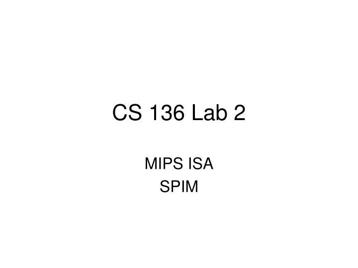 cs 136 lab 2