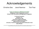 Advanced Light Source Data Analysis for Membrane Protein Research - slide 1