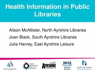 Health Information in Public Libraries