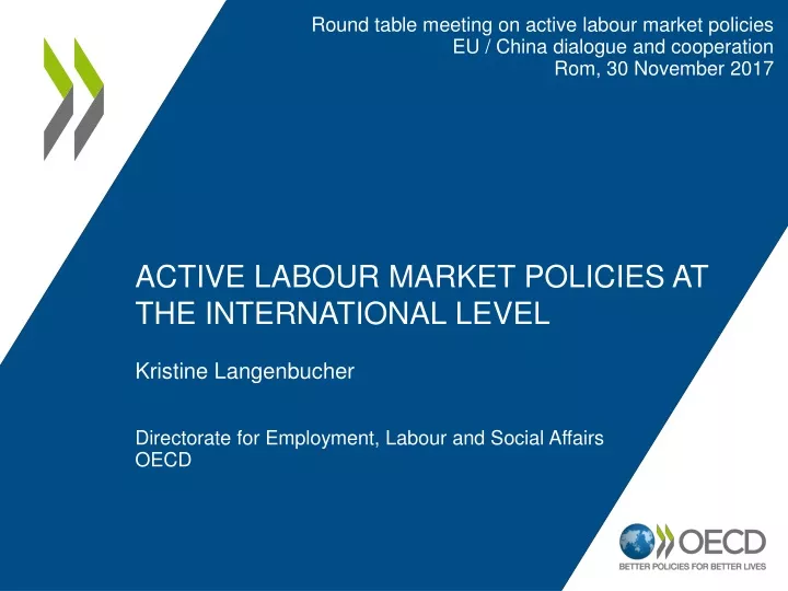 round table meeting on active labour market