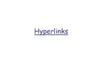 Hyperlinks - slide 1